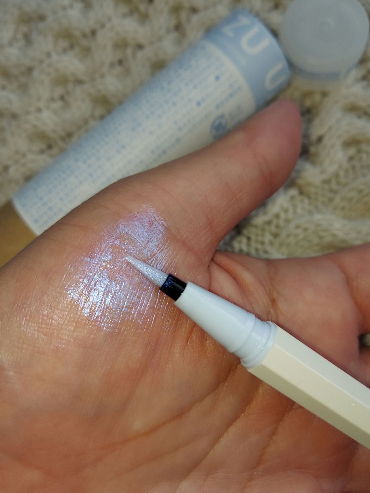 SHADE LINER/UZU BY FLOWFUSHI/リキッドアイライナーを使ったクチコミ(4枚目)