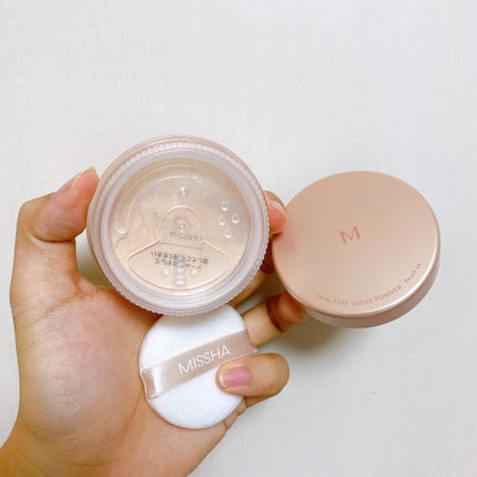 ミシャ M スキンフェイクパウダー パールイン/MISSHA/ルースパウダーを使ったクチコミ(2枚目)