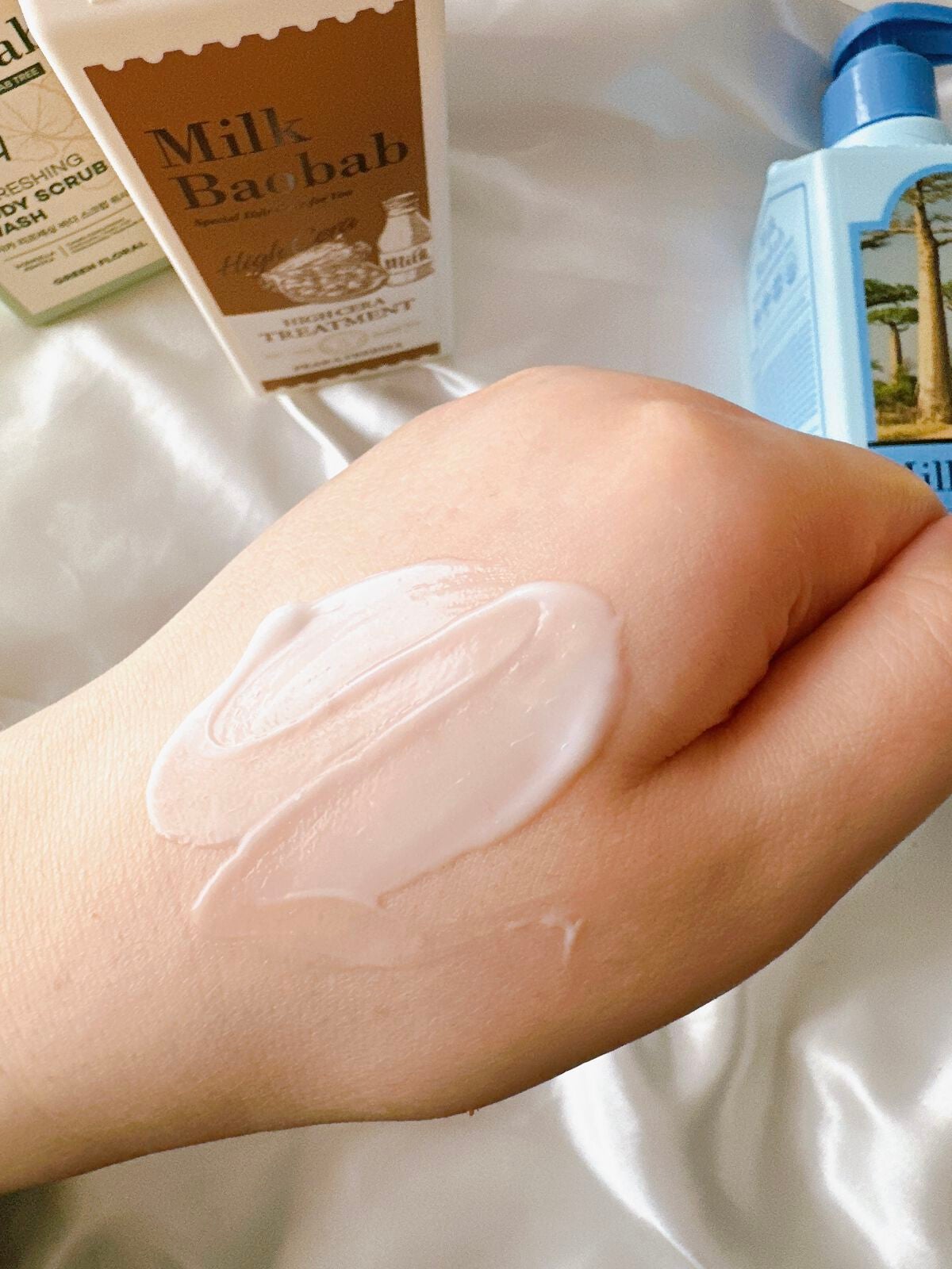 ミルクバオバブ パフュームボディウォッシュ ホワイトムスク/ミルクバオバブ/ボディソープを使ったクチコミ(10枚目)