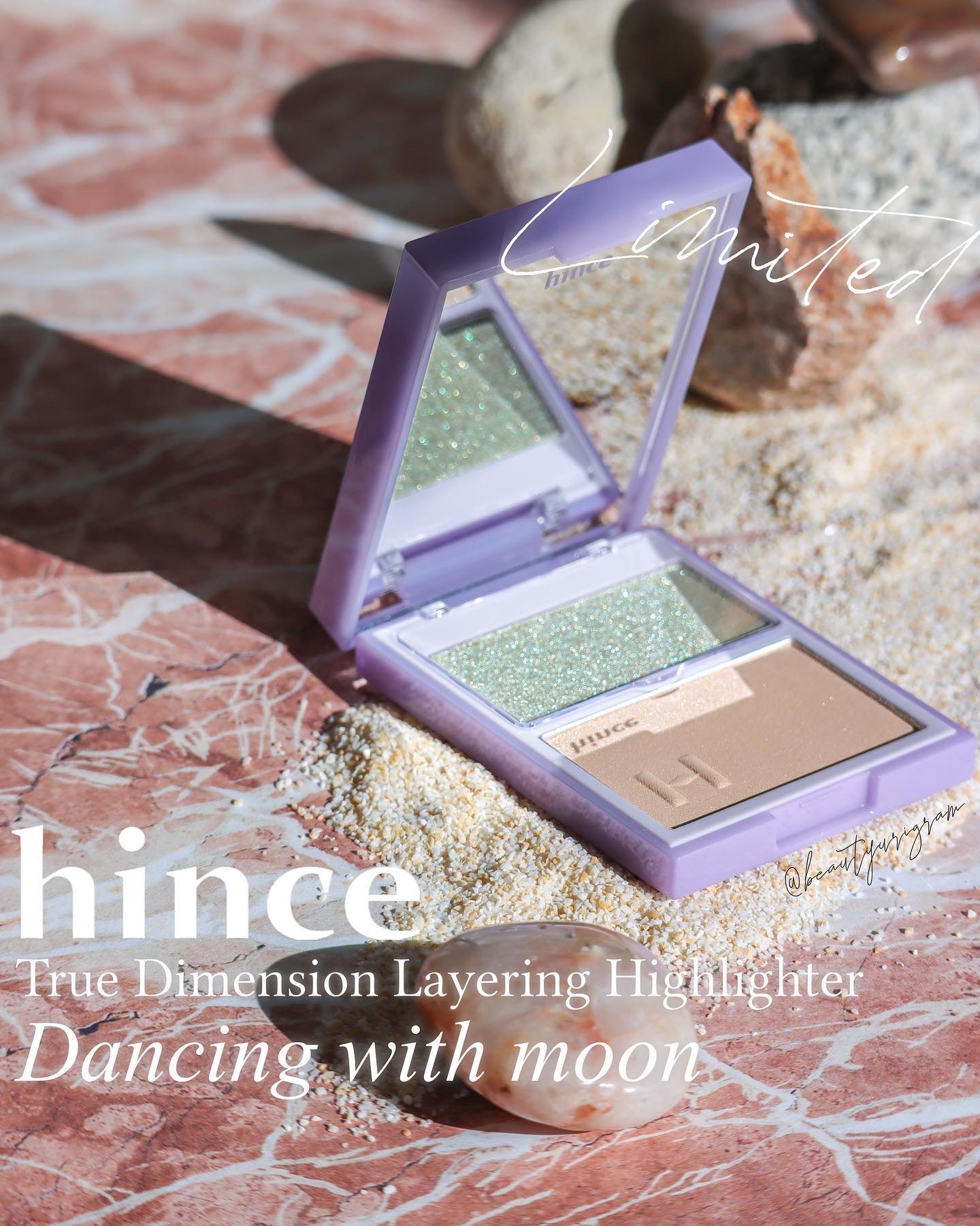 トゥルーディメンションレイヤリングハイライター/hince/パウダーハイライトを使ったクチコミ（1枚目）