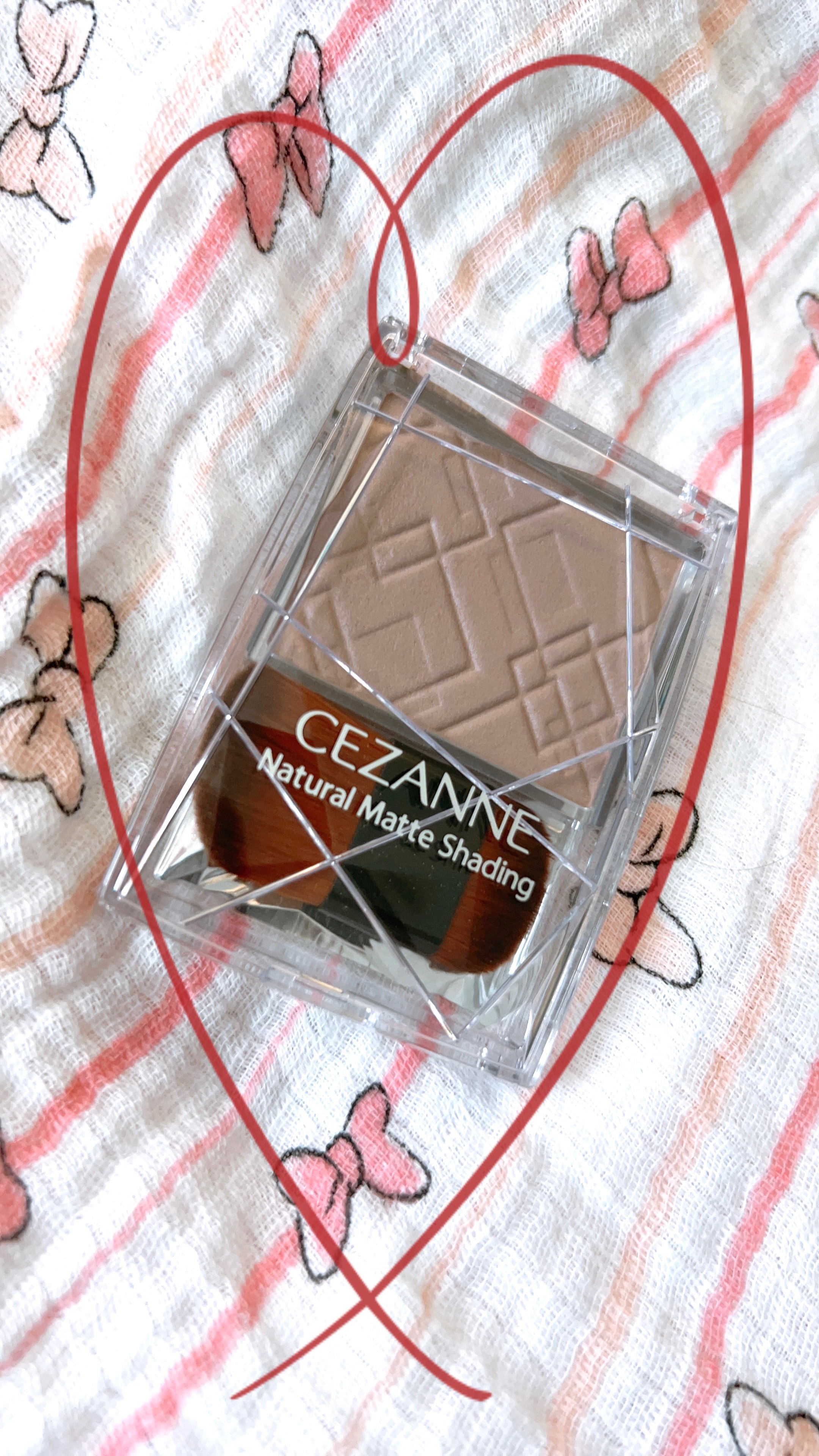 ナチュラルマットシェーディング/CEZANNE/シェーディングを使ったクチコミ（1枚目）