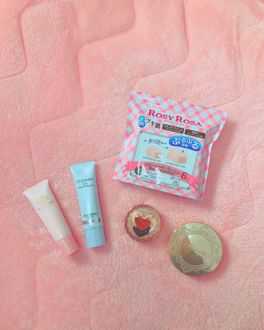 【旧品】マシュマロフィニッシュパウダー/キャンメイク/プレストパウダーを使ったクチコミ(1枚目)