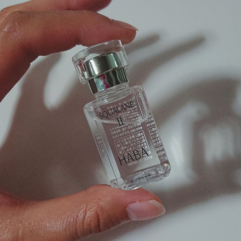 高品位「スクワラン」II/HABA/フェイスオイルを使ったクチコミ(1枚目)