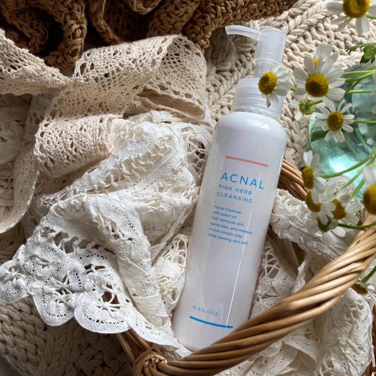 ピンクハーブクレンジング/ACNAL/オイルクレンジングを使ったクチコミ(8枚目)