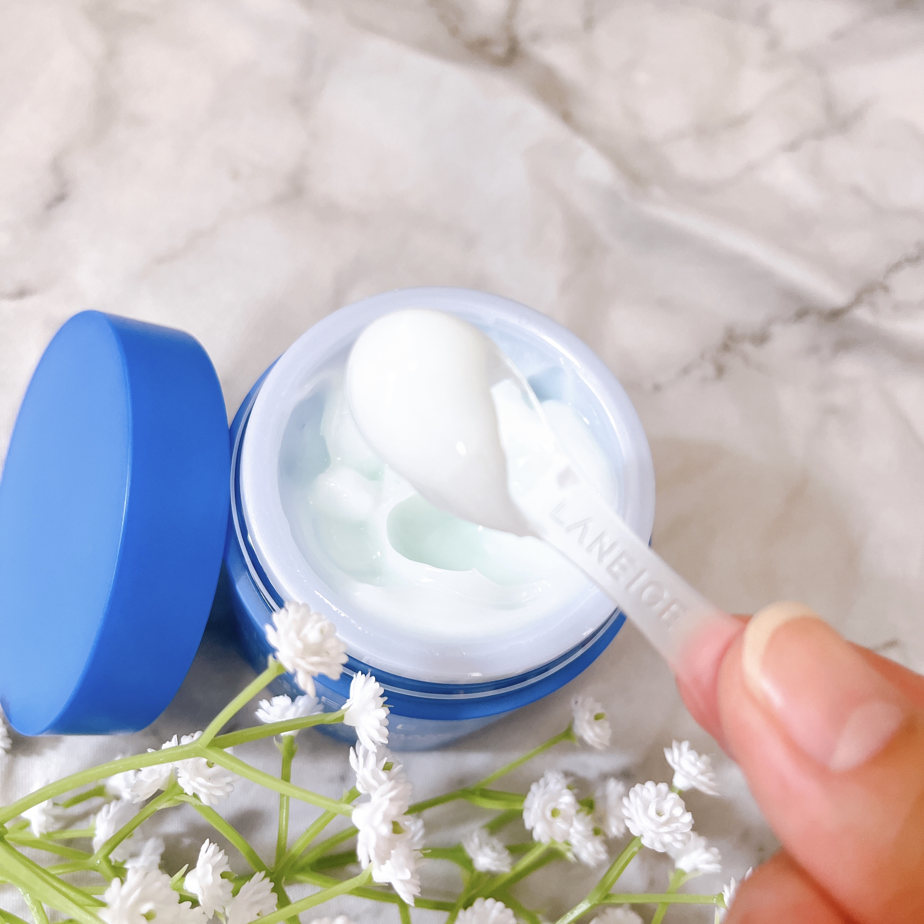 シカスリーピングマスク/LANEIGE/フェイスクリームを使ったクチコミ（3枚目）