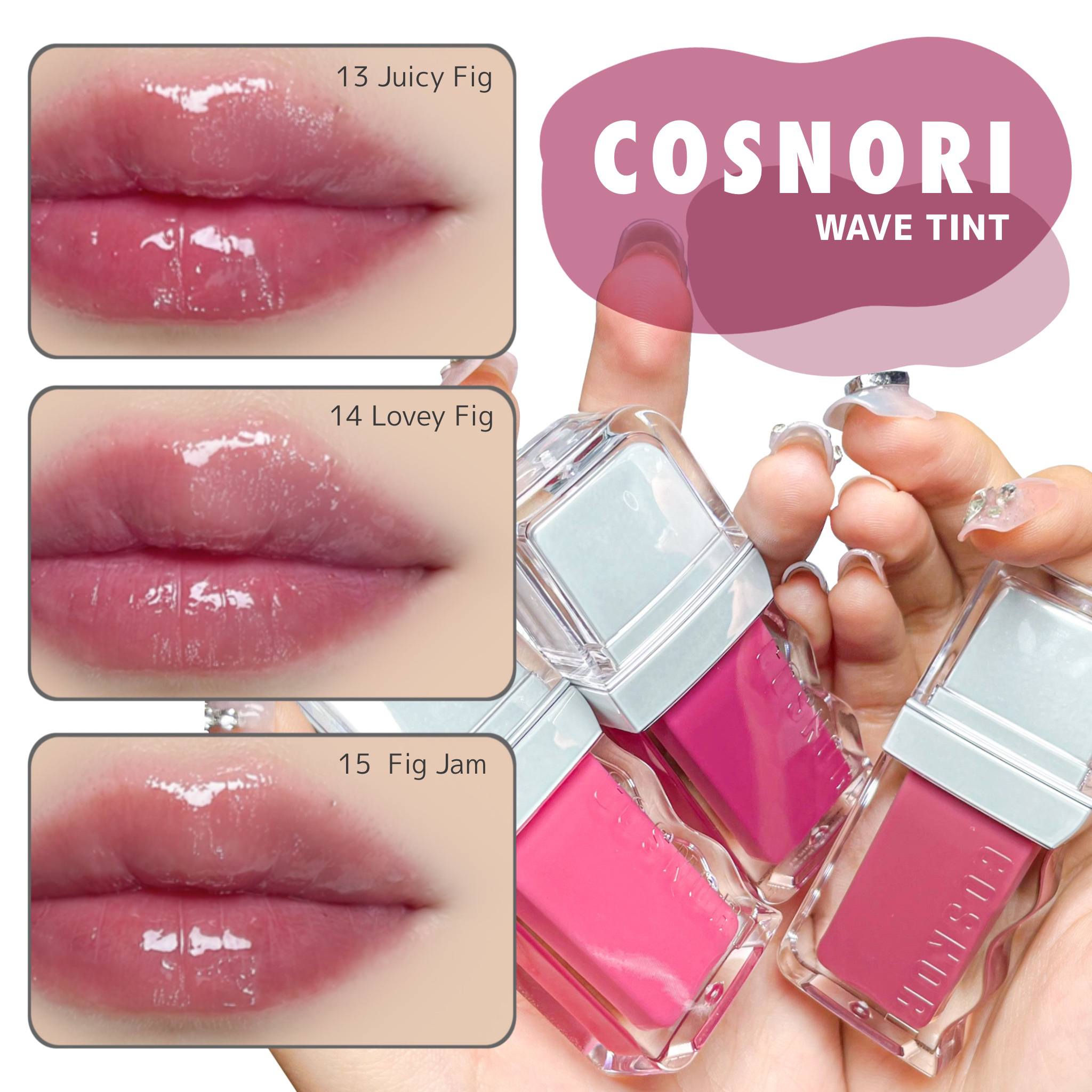 フローウェーブティント/COSNORI/リップティントを使ったクチコミ（1枚目）