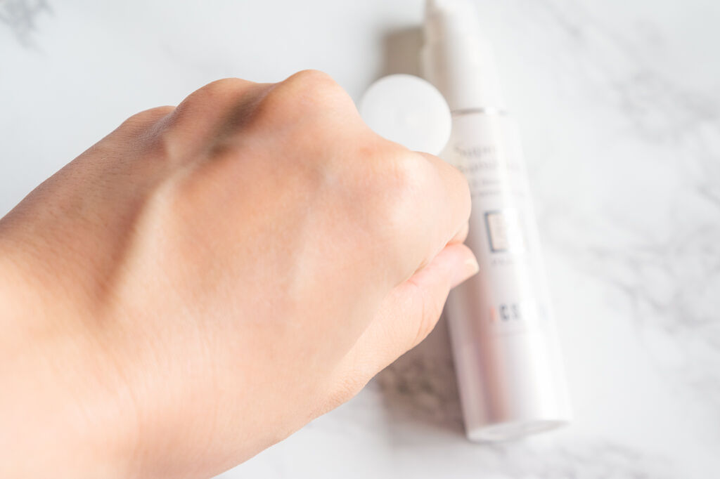 スーパーサンシールド  EX＜R＞/ACSEINE/日焼け止めクリームを使ったクチコミ（2枚目）