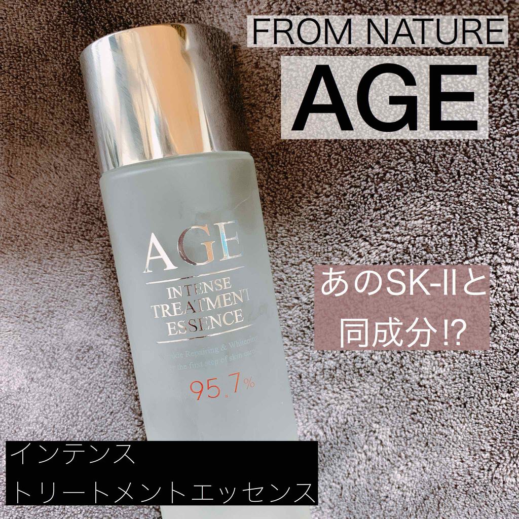 エイジ トリートメント エッセンス 95.7%/FROM NATURE/化粧水を使ったクチコミ(1枚目)