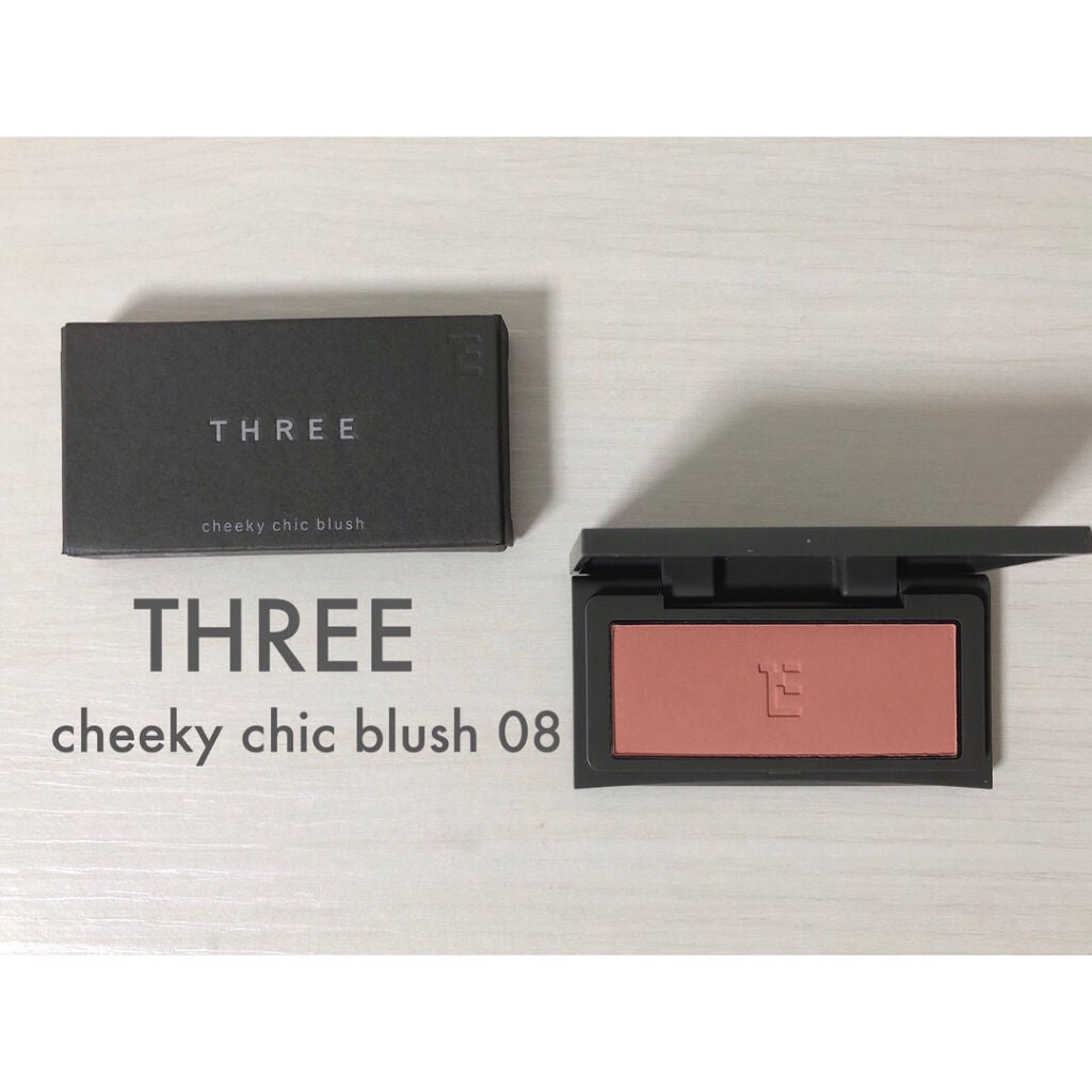 チーキーシークブラッシュ/THREE/パウダーチークを使ったクチコミ(1枚目)