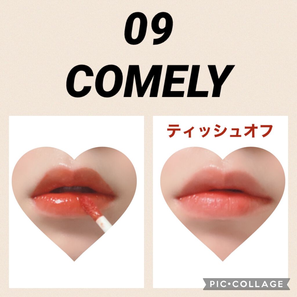 ホリカホリカ ハートクラッシュグローティントエアー/HOLIKA HOLIKA/リップティントを使ったクチコミ(4枚目)