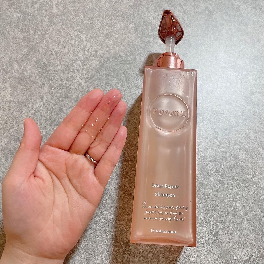 プルント ディープリペア美容液シャンプー／トリートメント/Purunt./市販シャンプーを使ったクチコミ（2枚目）