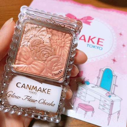 グロウフルールチークス/キャンメイク/パウダーチークを使ったクチコミ(1枚目)