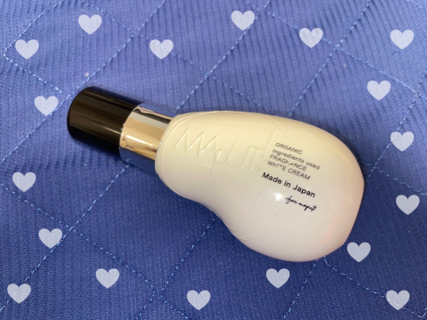 オーガニックフレグランスホワイトクリーム/MAPUTI/デリケートゾーンケアを使ったクチコミ(1枚目)