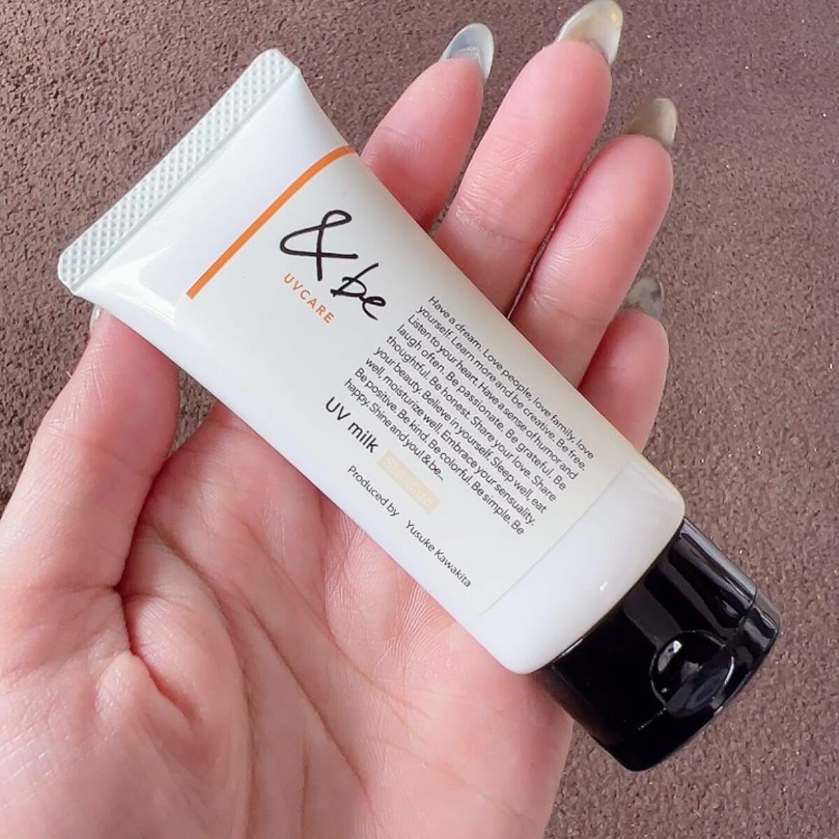 &be UVミルク スタンダード 30g/＆be/日焼け止めミルクを使ったクチコミ（3枚目）