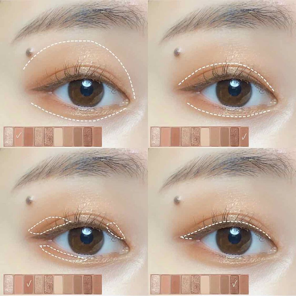 プレイカラー アイシャドウ/ETUDE/アイシャドウパレットを使ったクチコミ（2枚目）