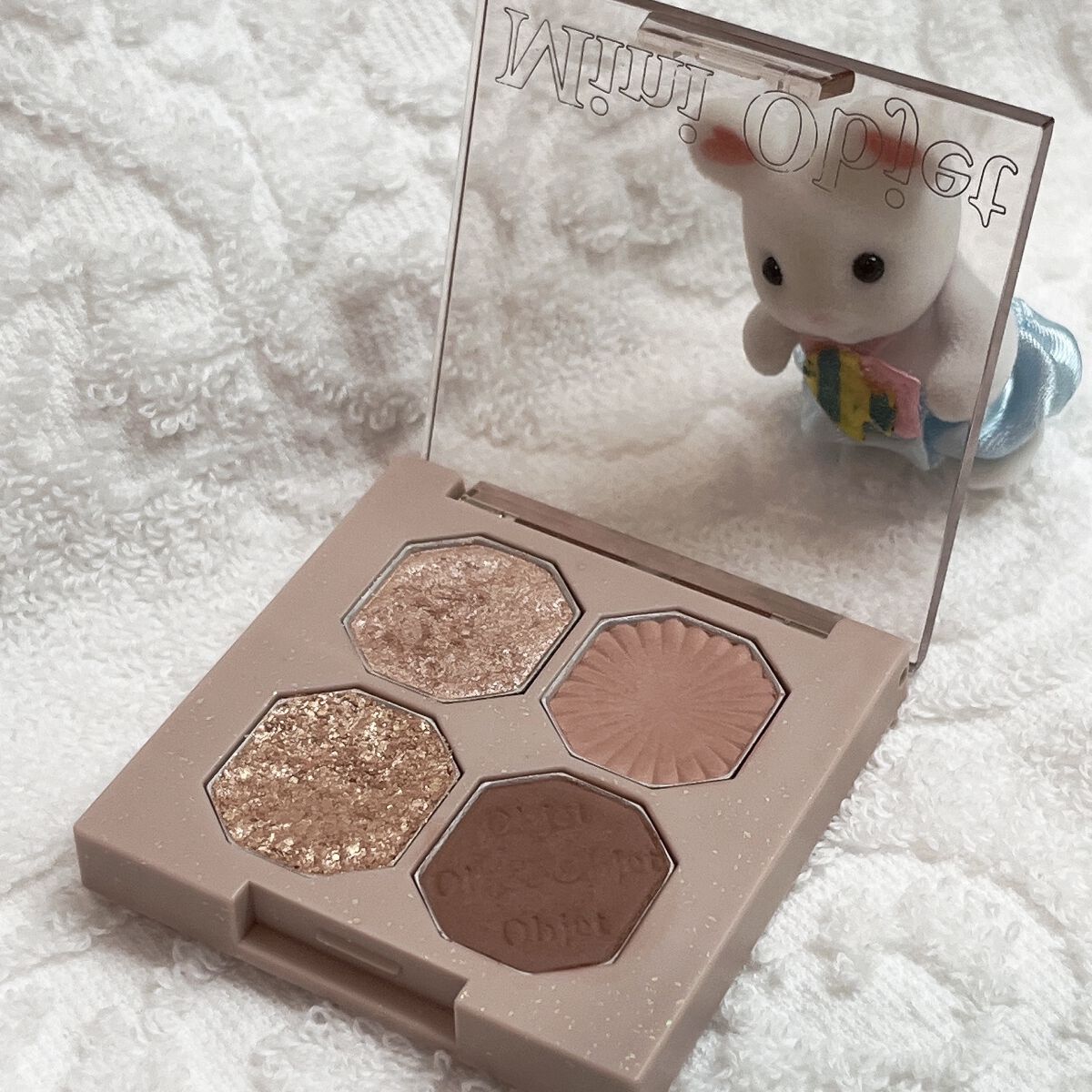 プレイカラーアイズ ミニオブジェ フレンチローズティー/ETUDE/アイシャドウパレットを使ったクチコミ（1枚目）