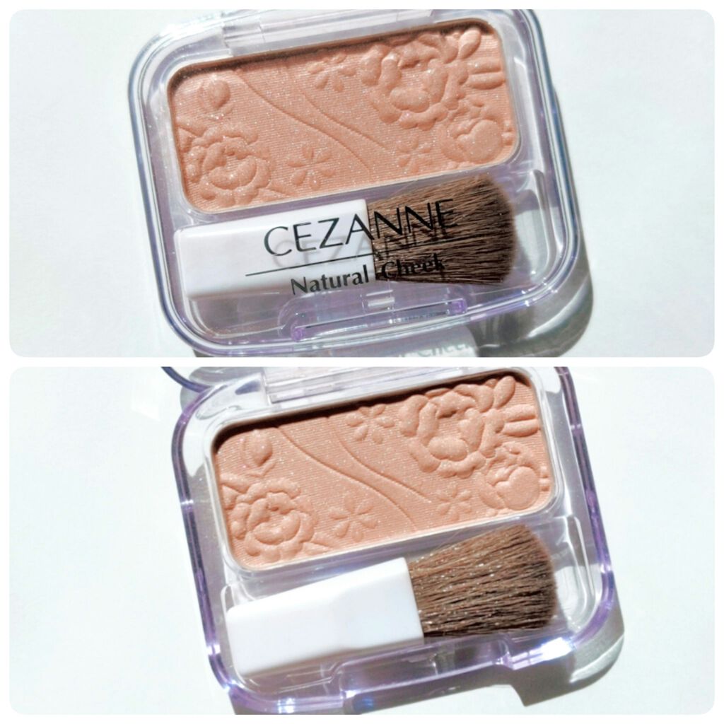 ナチュラル チークN/CEZANNE/パウダーチークを使ったクチコミ（2枚目）