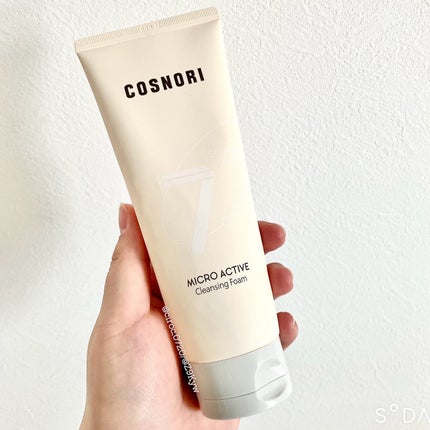 マイクロアクティブクレンジングフォーム/COSNORI/洗顔フォームを使ったクチコミ(2枚目)