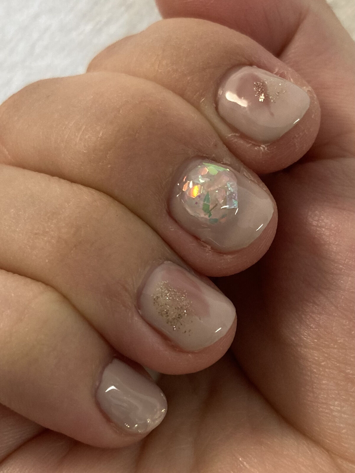 ミラーパウダー/セリア/ネイル用品を使ったクチコミ（3枚目）