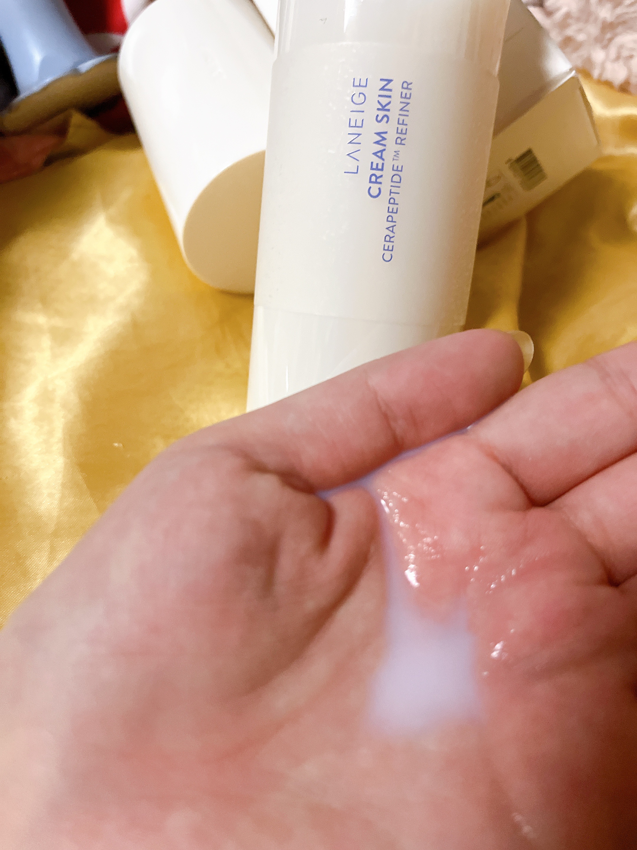 クリームスキン ローション/LANEIGE/化粧水を使ったクチコミ（2枚目）