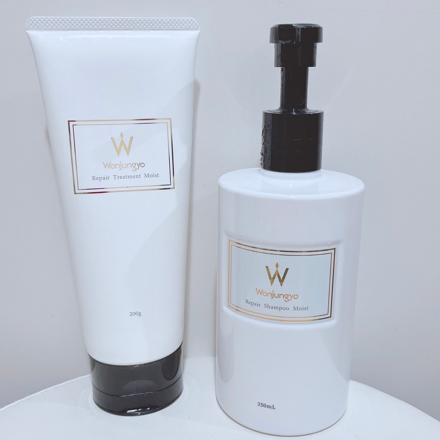 ウォンジョンヨ リペアシャンプー モイスト/リペアトリートメント モイスト/Wonjungyo/市販シャンプーを使ったクチコミ(1枚目)