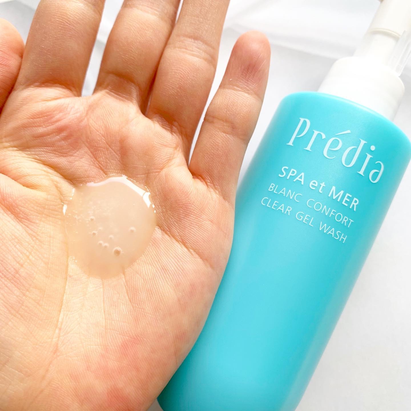 プレディア スパ・エ・メール ブラン コンフォール クリア ジェルウォッシュ/Prédia/ピーリングを使ったクチコミ（3枚目）