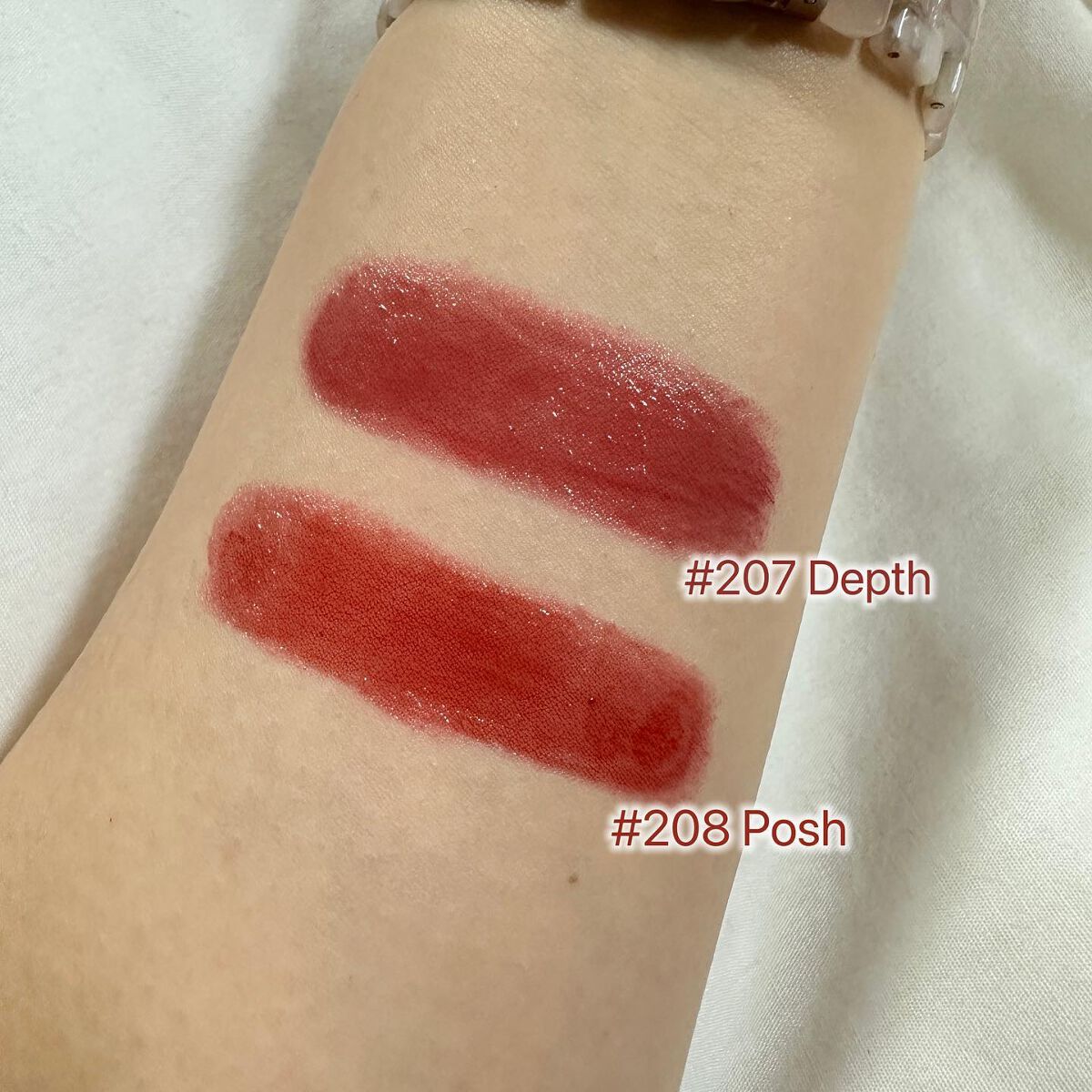 ボンディンググロウリップスティック/Laka/口紅を使ったクチコミ（3枚目）