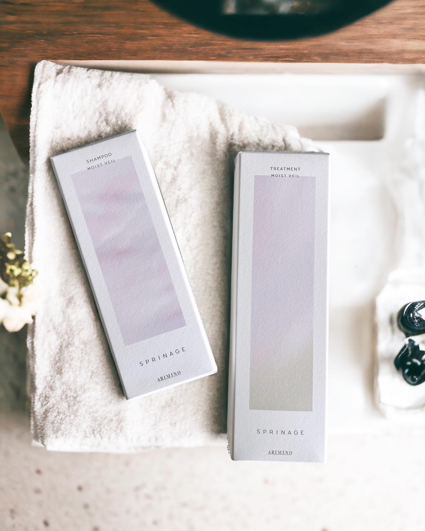 スプリナージュ シャンプー/トリートメント モイストヴェール シャンプー（280mL）/アリミノ/サロンシャンプーを使ったクチコミ（2枚目）