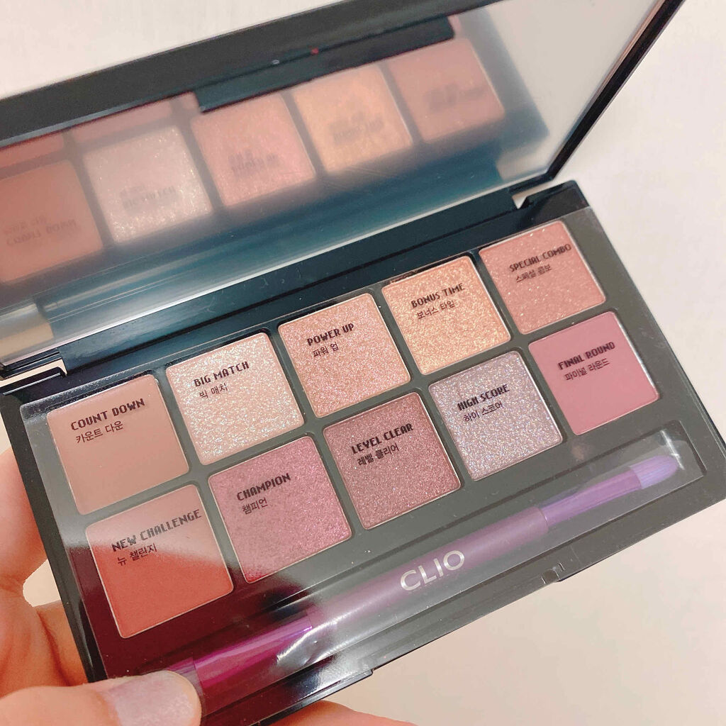 プロレイヤリングアイパレット/CLIO/アイシャドウパレットを使ったクチコミ（3枚目）