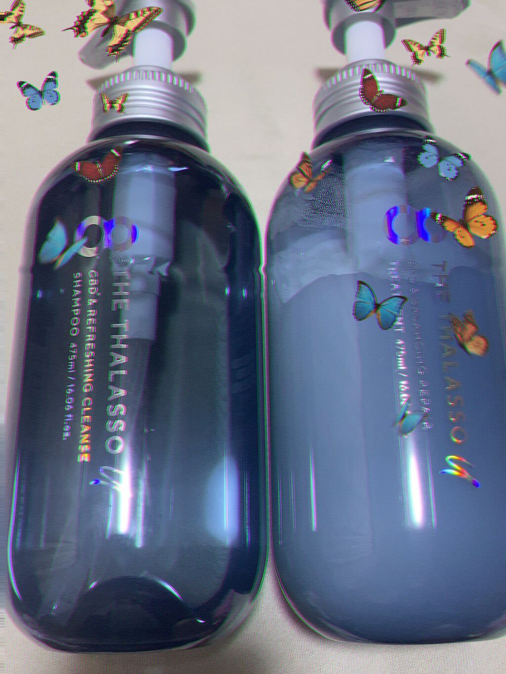 エイトザタラソ ユー CBD＆リフレッシング クレンズ 美容液シャンプー／CBD＆バランシング ダメージリペア 美容液ヘアトリートメント/エイトザタラソ/市販シャンプーを使ったクチコミ（1枚目）