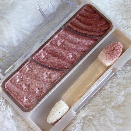 トーンアップアイシャドウ/CEZANNE/アイシャドウパレットを使ったクチコミ(4枚目)