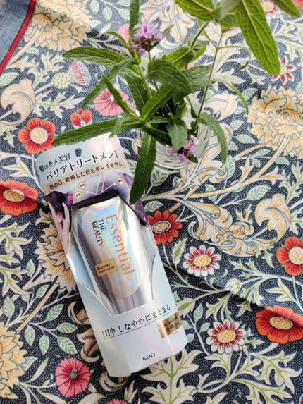 髪のキメ美容バリアトリートメント/エッセンシャル/洗い流すヘアトリートメントを使ったクチコミ(3枚目)