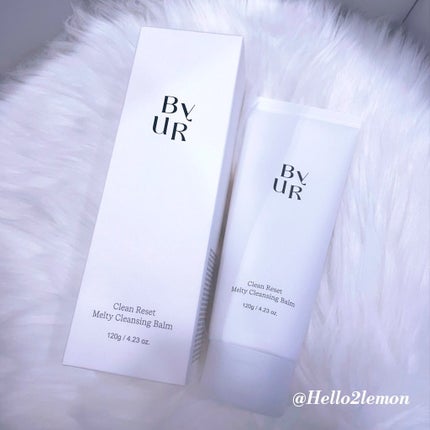 クリーンリセットメルティクレンジングバーム/ByUR/クレンジングクリームを使ったクチコミ(1枚目)
