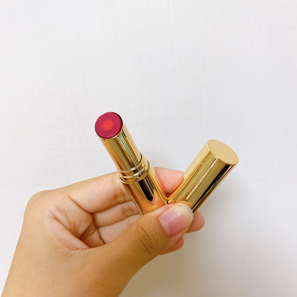 ダブルカラーリップティントA/INTENTIO/リップティントを使ったクチコミ（1枚目）