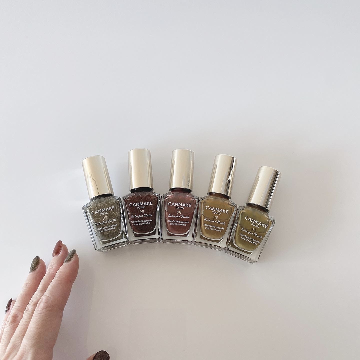 カラフルネイルズ/キャンメイク/マニキュアを使ったクチコミ（2枚目）