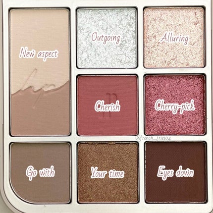 ドットオンムードアイパレット/Heart Percent/アイシャドウパレットを使ったクチコミ(3枚目)