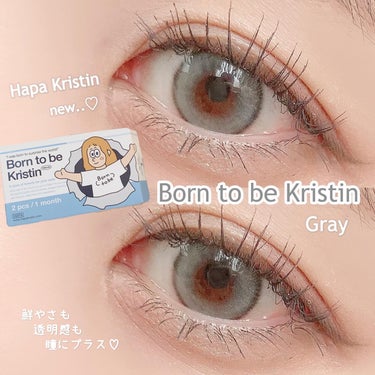 born to be kristin/Hapa kristin/カラーコンタクトレンズを使ったクチコミ（1枚目）