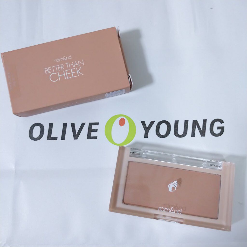 ベターザンチーク/rom&nd/パウダーチークを使ったクチコミ（1枚目）