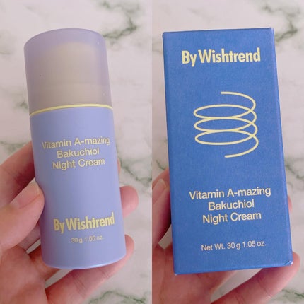 ビタミンA-mazingバクチオールナイトクリーム/By Wishtrend/フェイスクリームを使ったクチコミ(2枚目)