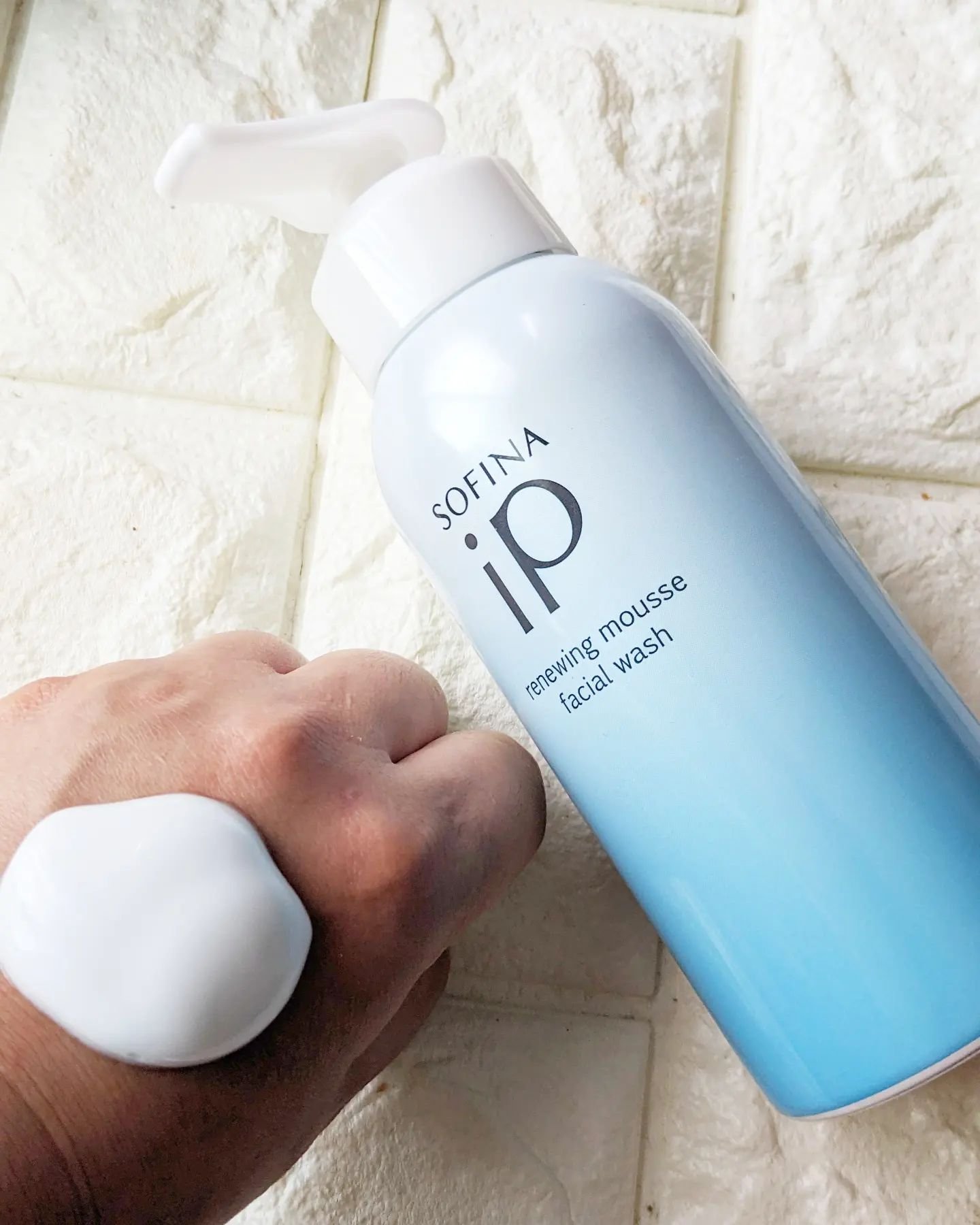 ソフィーナ iP リニュー ムース ウォッシュ/SOFINA iP/泡洗顔を使ったクチコミ（3枚目）
