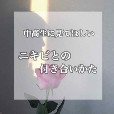 こんばんは、ailesです🌙

今回は、ニキビとの付き合い方について紹介します！特に中高生の方に特に見ていただきたいです🥺

思春期はニキビができることも、それが気になることもほとんどの子が経験すること