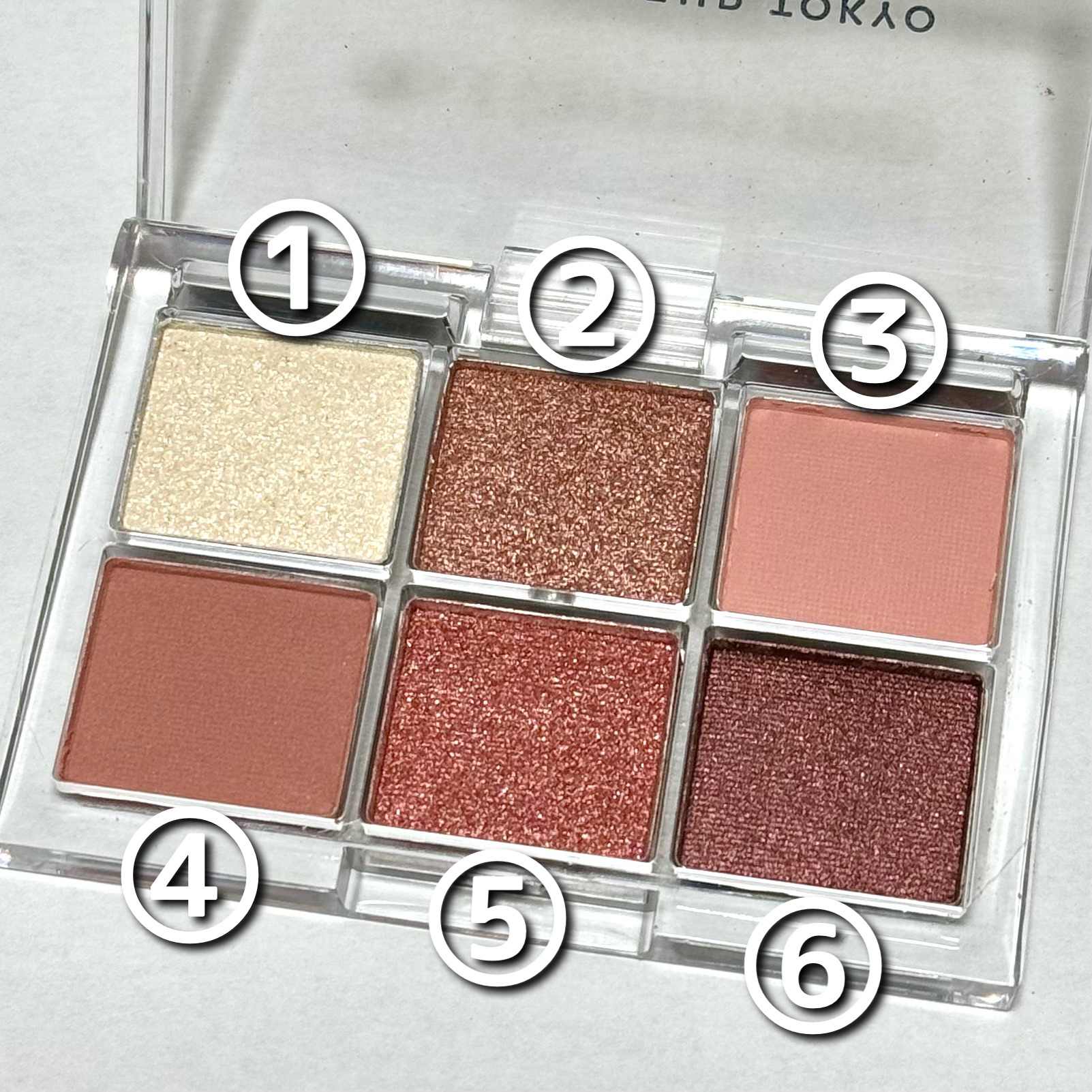 AC 6アイカラーパレット/AC MAKEUP/アイシャドウパレットを使ったクチコミ（2枚目）