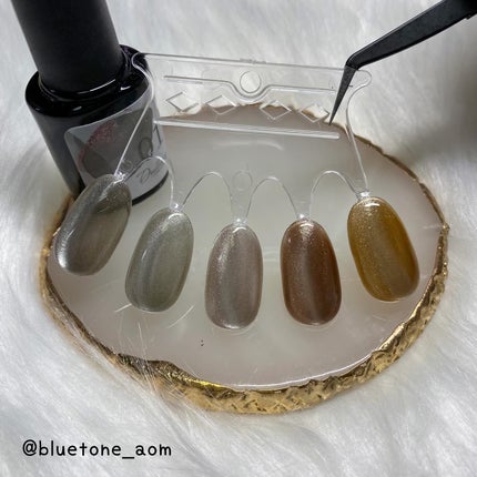 くすみマグネット/ネイル工房/ジェルネイルを使ったクチコミ(2枚目)