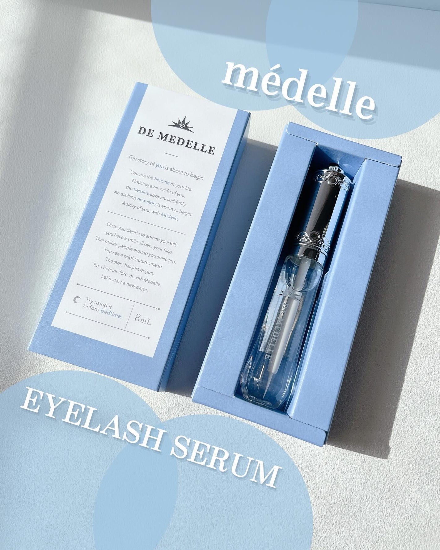 DE MEDELLE まつげ美容液/médelle/その他スキンケアを使ったクチコミ(1枚目)