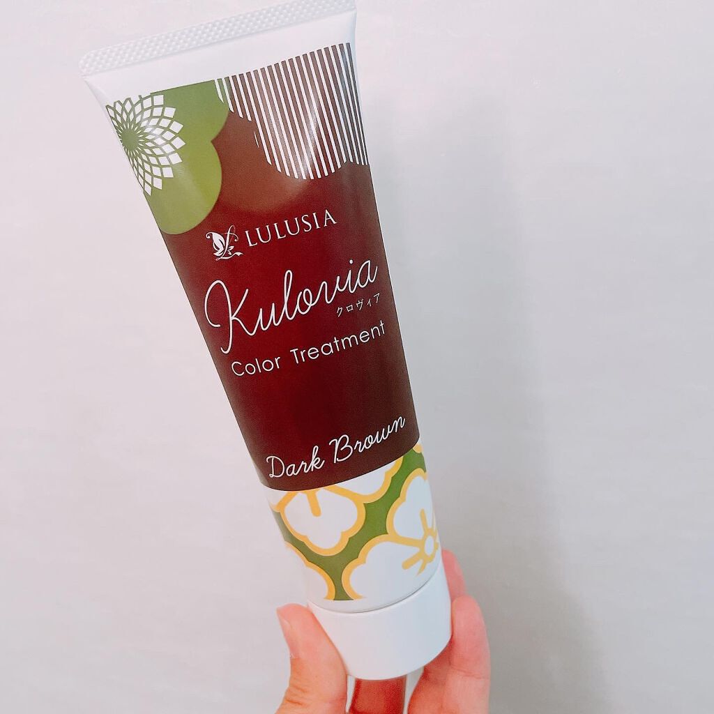 クロヴィア カラートリートメント/ルルシア/洗い流すヘアトリートメントを使ったクチコミ(1枚目)