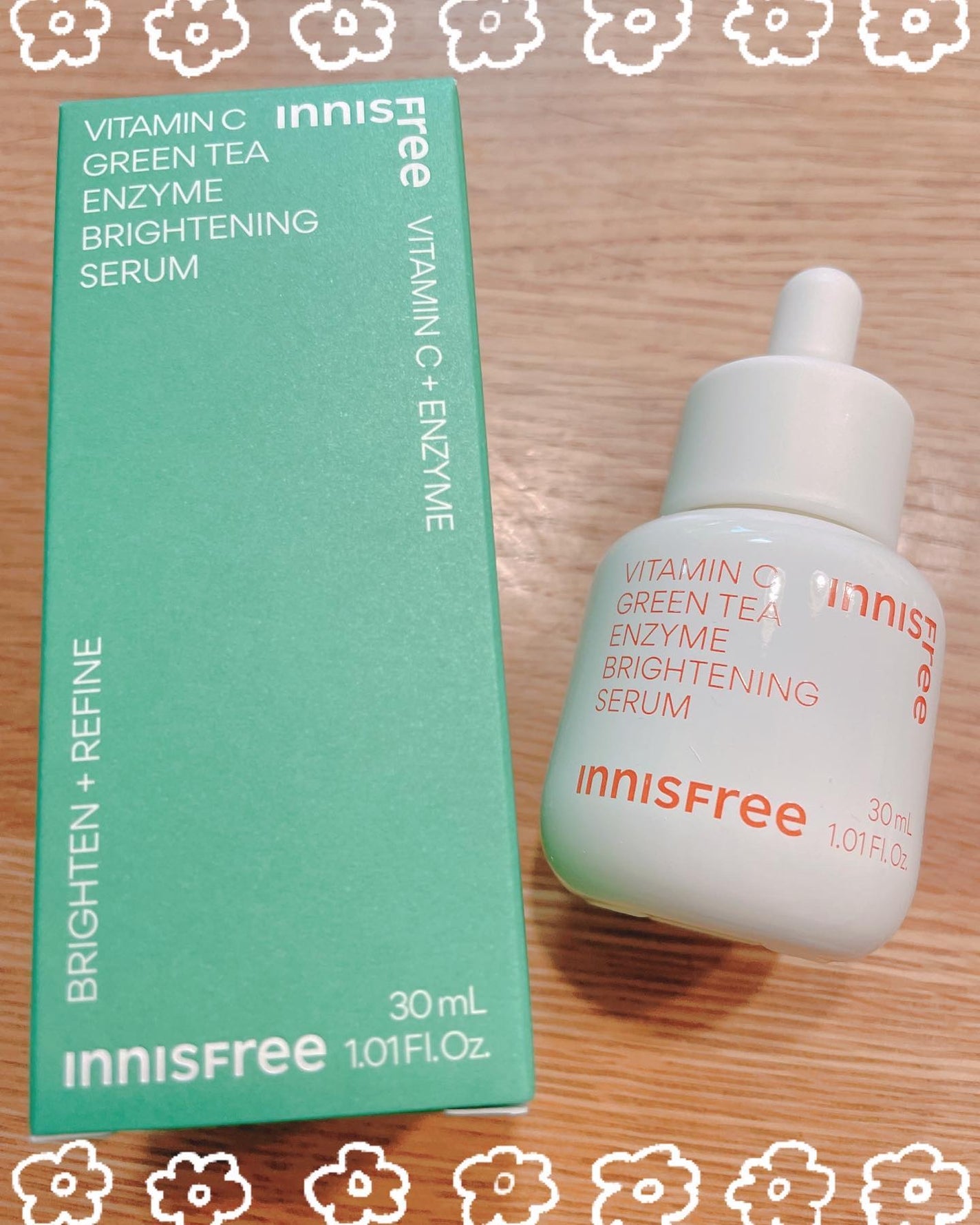 ビタC グリーンティーエンザイム ブライト セラム/innisfree/美容液を使ったクチコミ(1枚目)