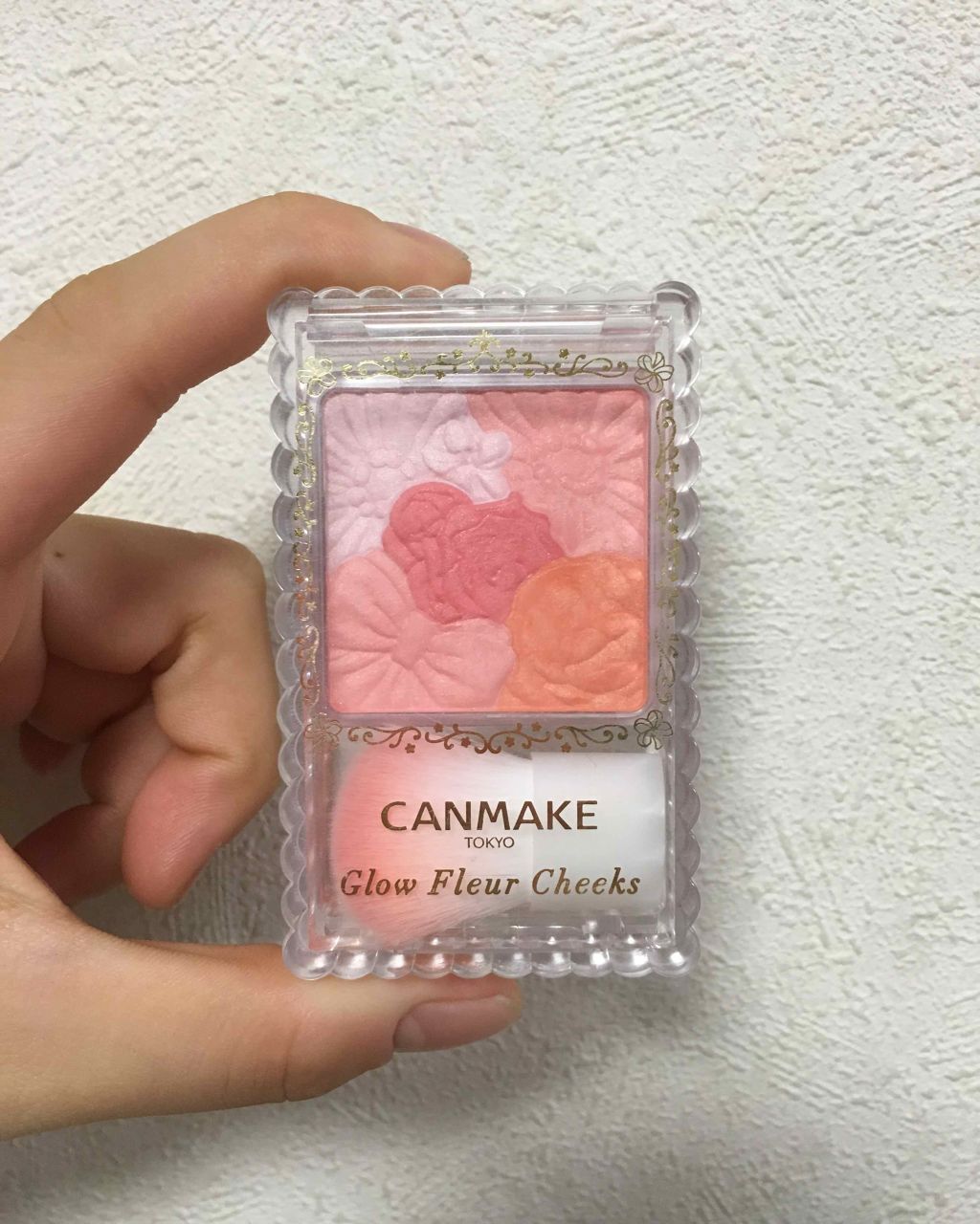 グロウフルールチークス/キャンメイク/パウダーチークを使ったクチコミ（2枚目）