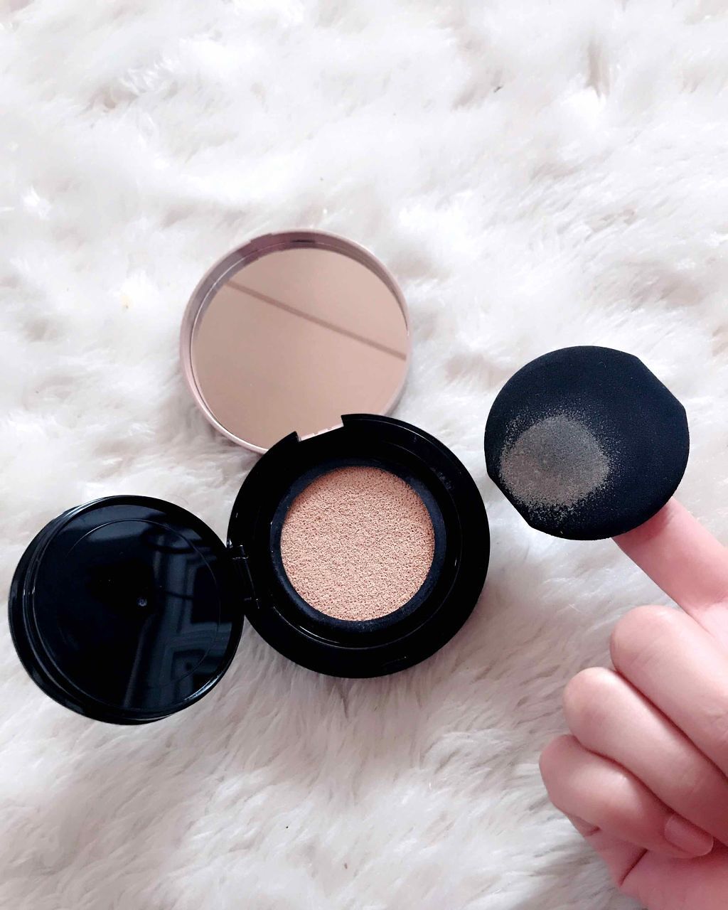 SP クッション ウルトラカバークッション BB/MAYBELLINE NEW YORK/クッションファンデーションを使ったクチコミ（2枚目）