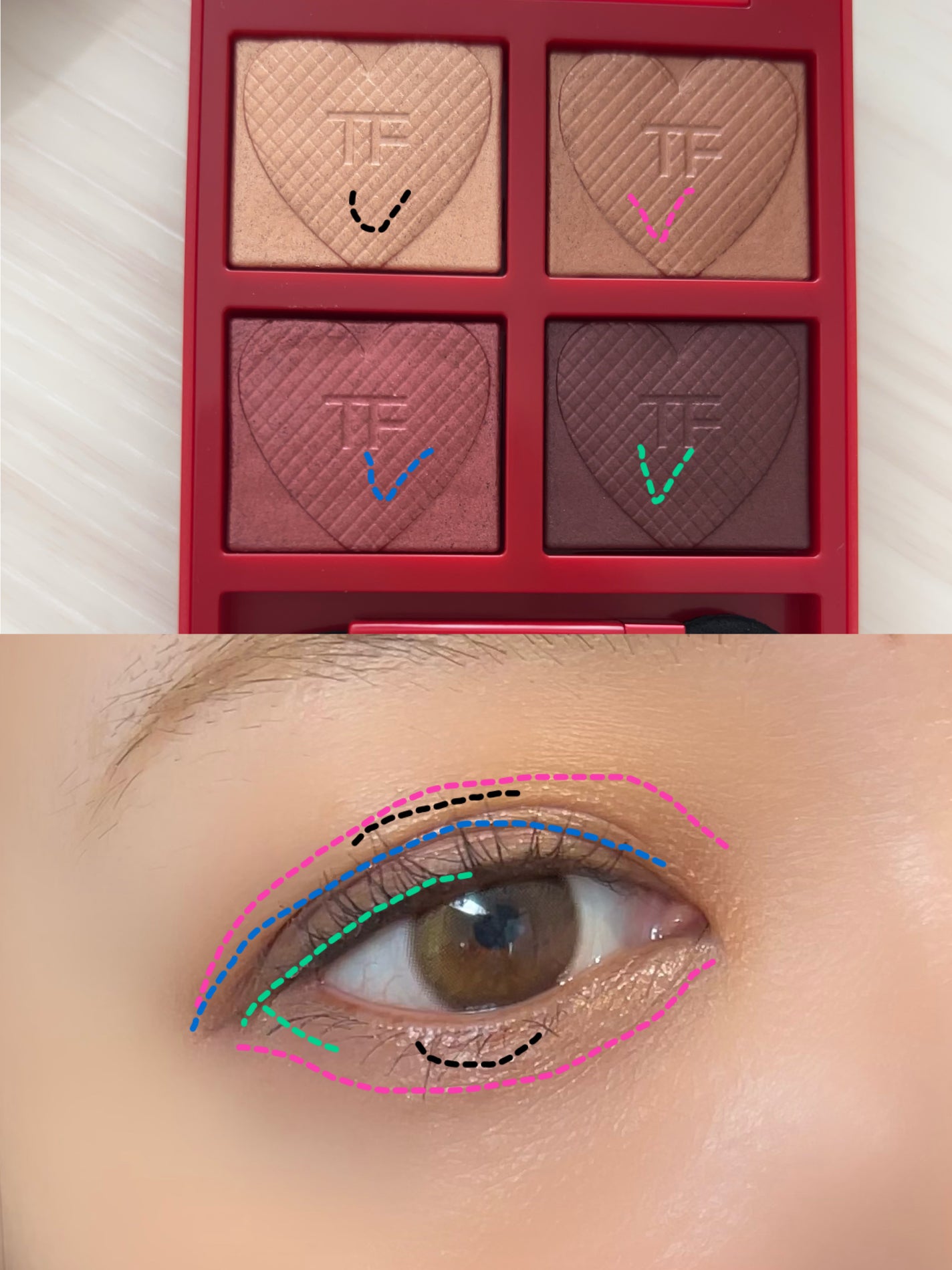 アイ カラー クォード/TOM FORD BEAUTY/アイシャドウパレットを使ったクチコミ(4枚目)