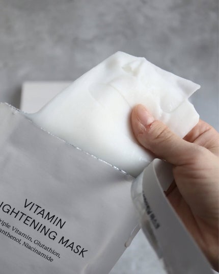 ビタミンブライトニングマスク/ONE THING/シートマスク・パックを使ったクチコミ(6枚目)